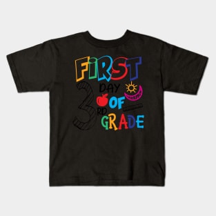 first day of 3rd grade Kids T-Shirt